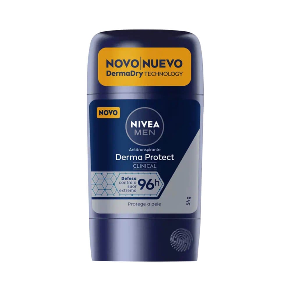 Desodorante Nivea Men Stick Derma Protetor Clinical 54g - imagem frontal