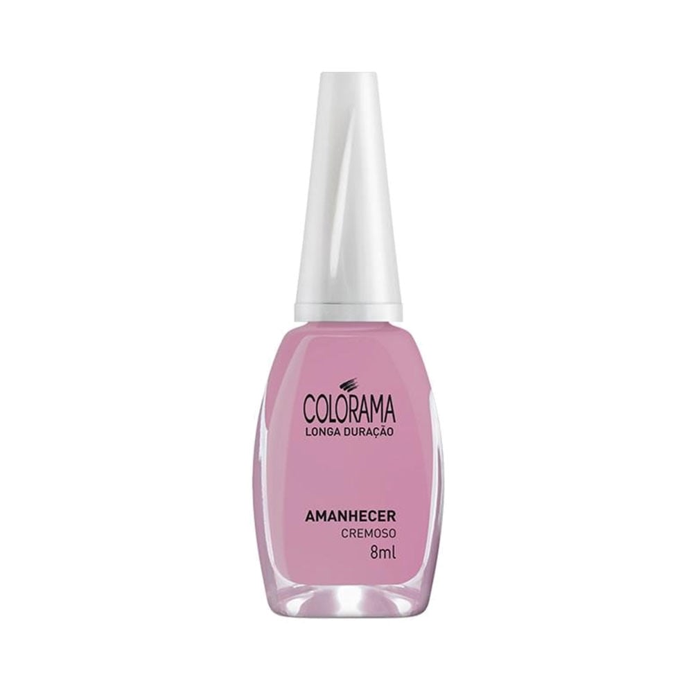 Esmalte Colorama Cremoso Amanhecer frasco 8ml cor rosa suave
