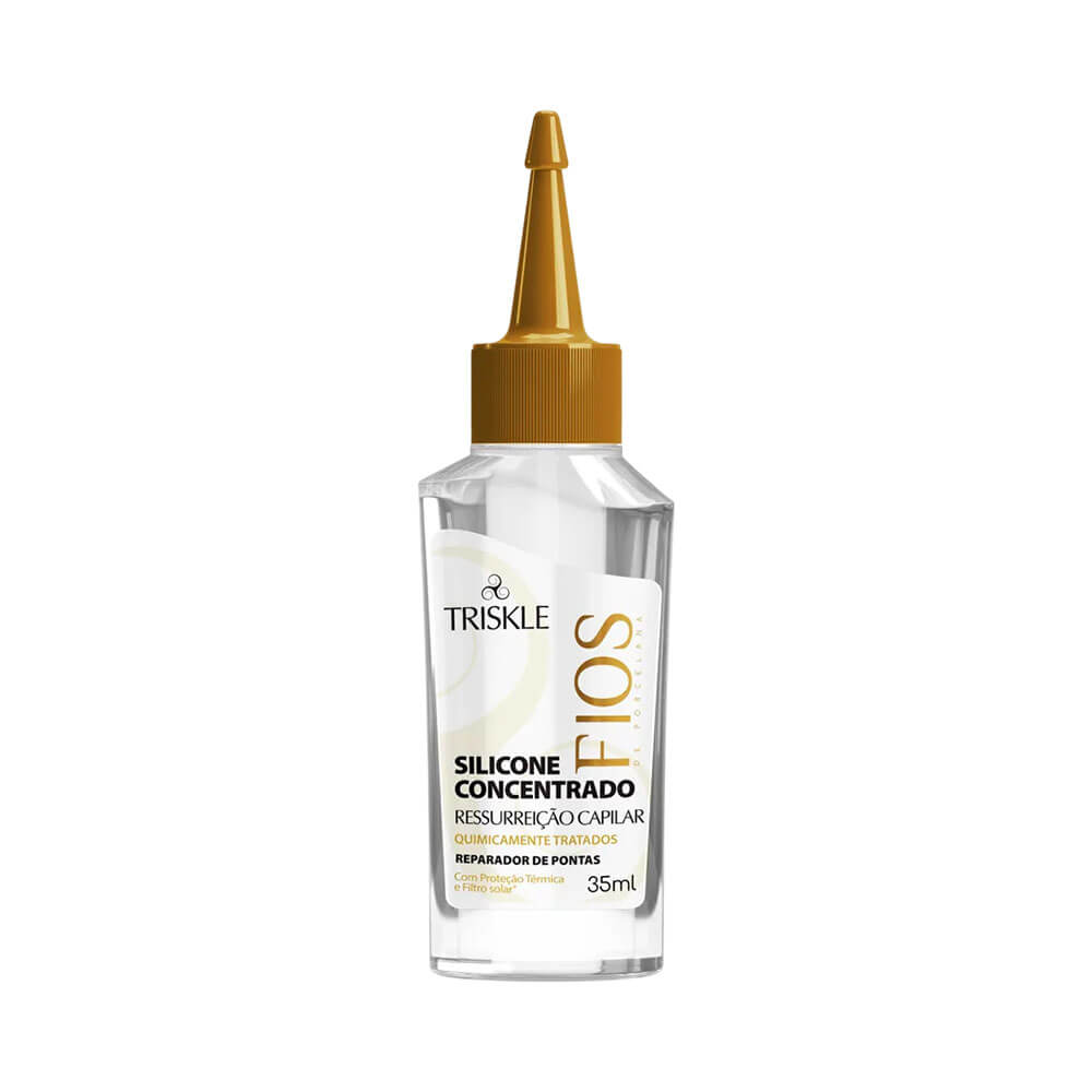 Silicone Triskle Fios de Porcelana 35ml com aplicador dosador