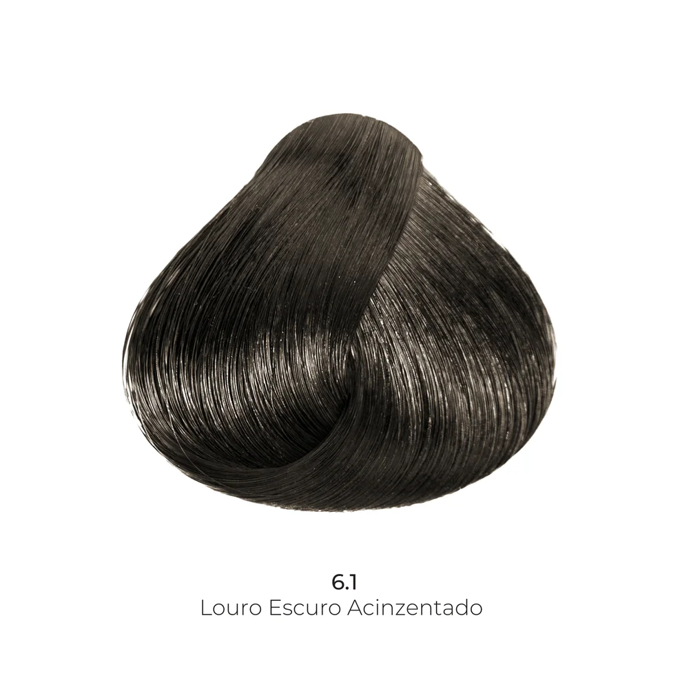 Amostra de cor 6.1 Louro Escuro Acinzentado do Intensiv Color Vita Derm