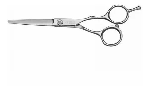Tesoura Vertix Fio Laser 6.0 com lâminas fechadas e parafuso central visível