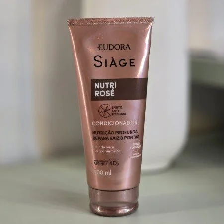 Condicionador Siàge Nutri Rosé 200ml - embalagem rosé