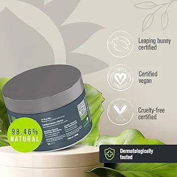 Máscara Surya EcoSilver com selos de natural e vegano