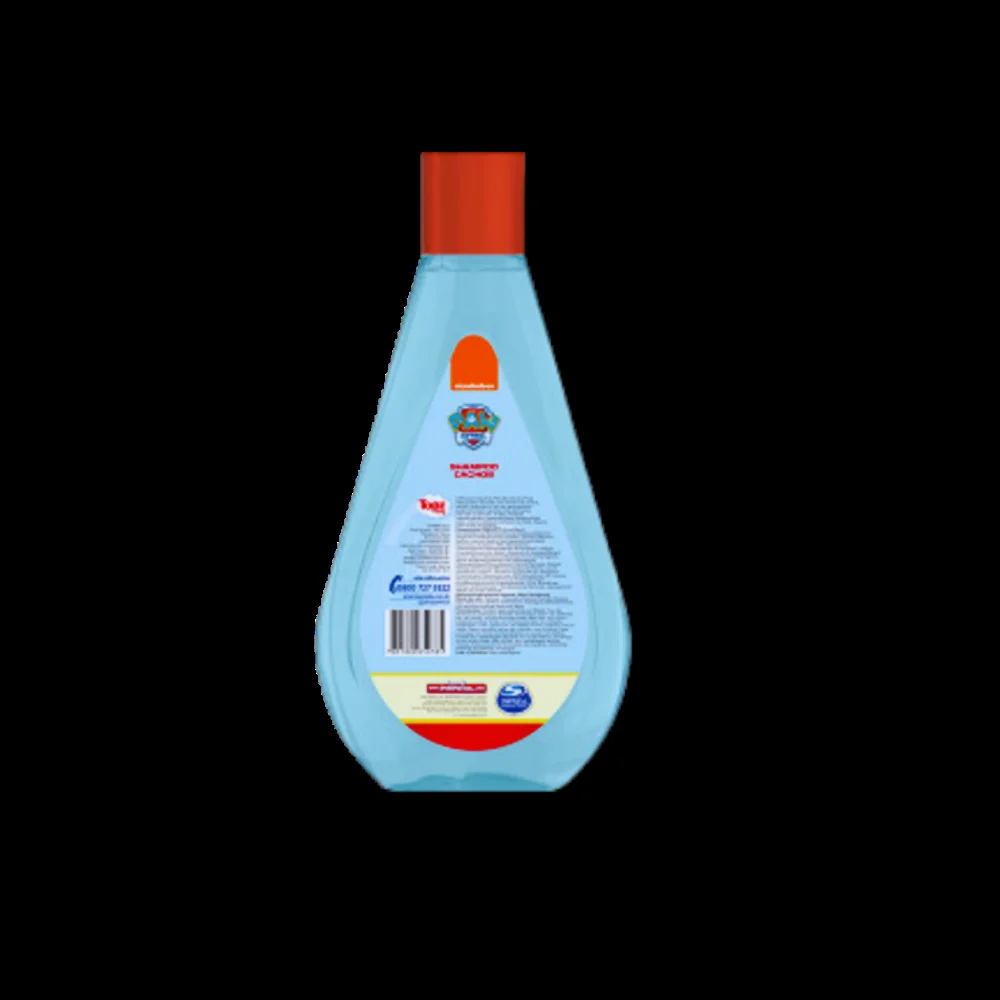 Verso do frasco com informações técnicas e ingredientes