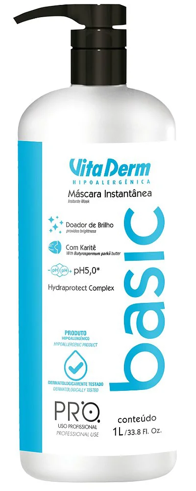 Máscara Instantânea Vita Derm Pro Basic 1000ml