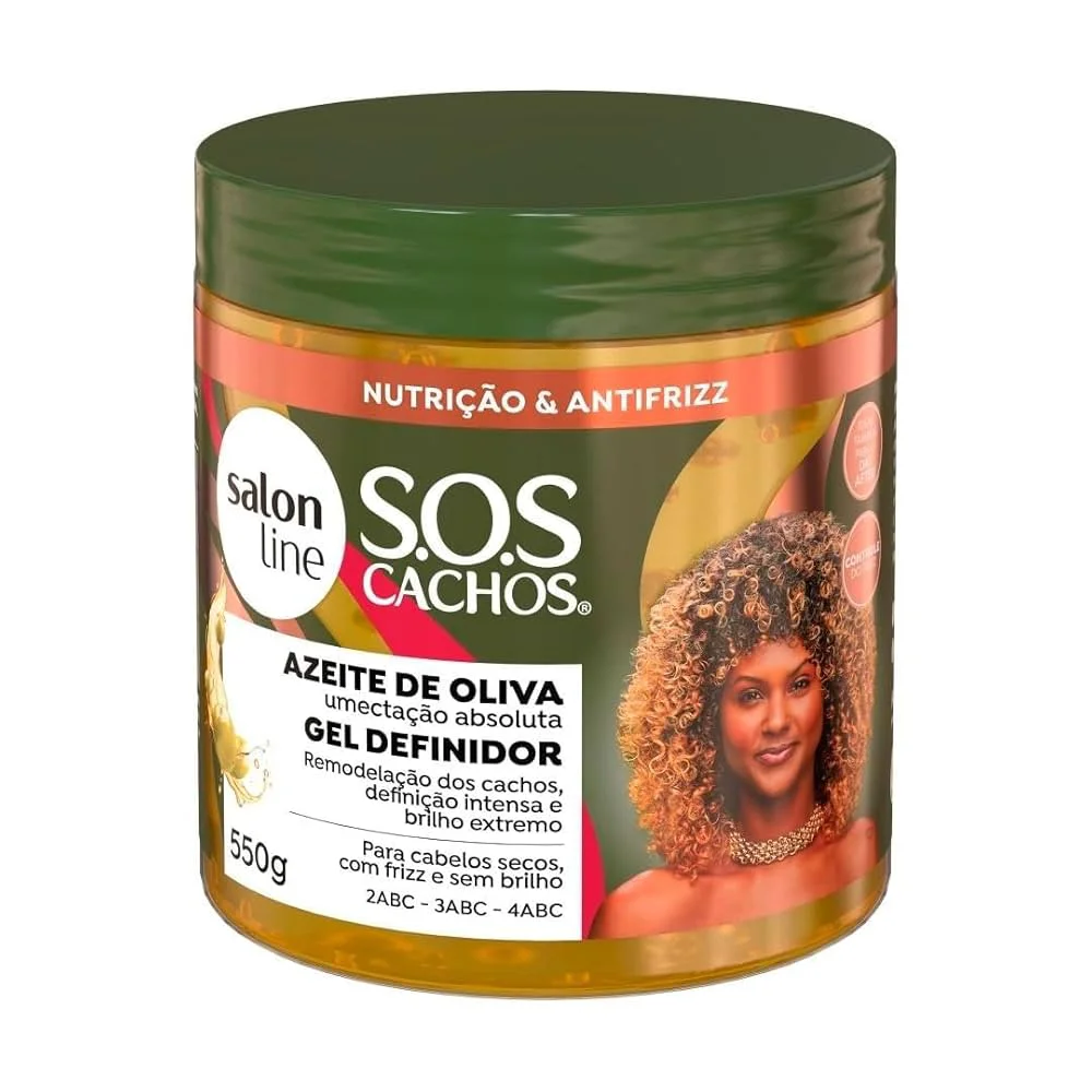 Gel Definidor Salon Line SOS Cachos Azeite de Oliva