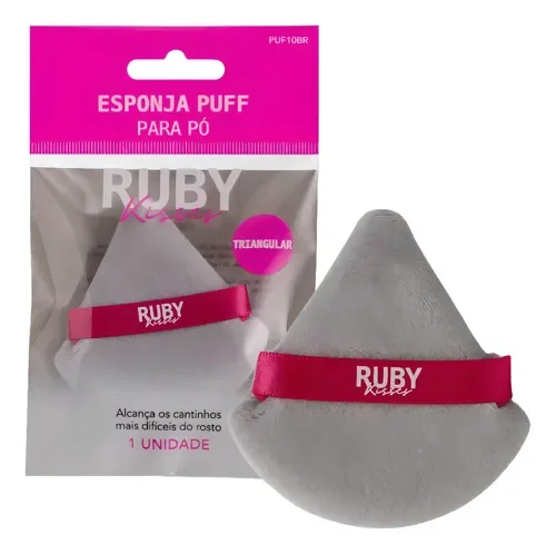 Esponja Ruby Kisses destaque produto e embalagem