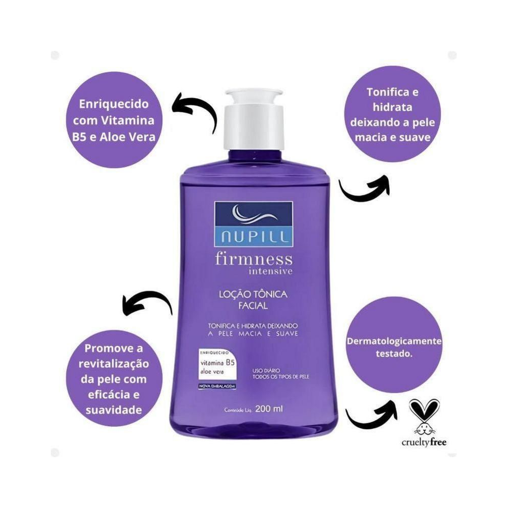 Imagem do produto Nupill 200ml destacando benefícios e composição